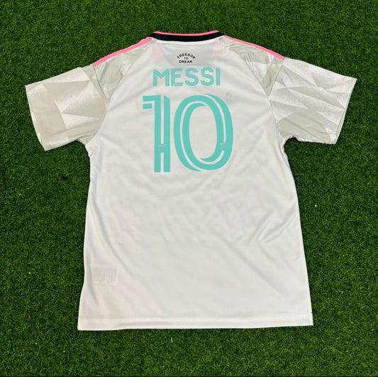 Inter Miami 2026-2027 Lionel Messi White Football Jersey