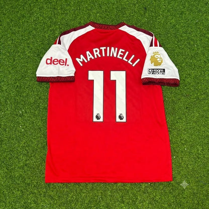 Gabriel Martinelli Arsenal Home 2027 Football Jersey Kit Soccer