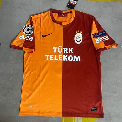 Felipe Melo 3 Galatasaray Retro 2013-2014 Formasi Home Football Jersey