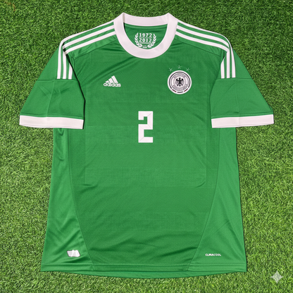 Germany EURO 2012 İlkay Gündoğan Green Retro Football Jersey