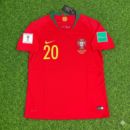 Portugal World Cup 2018 Ricardo Quaresma Red Retro Football Jersey