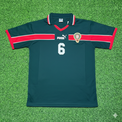 Romain Saïss Morocco Home Retro Football Jersey Kit