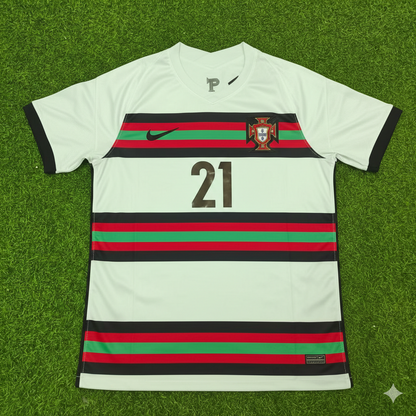 Portugal EURO 2020 Retro Away Football Jersey Kit Edition 2