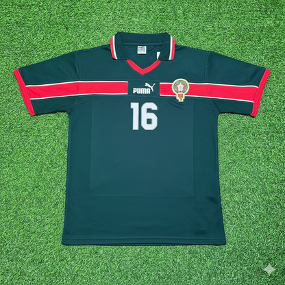 Abde Ezzalzouli Morocco Home Retro Football Jersey Kit