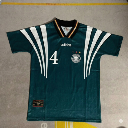 Germany EURO 1996 Steffen Freund Deutschland Retro Football Jersey