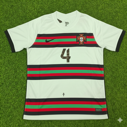 Portugal EURO 2020 Ruben Dias Retro Away Football Jersey