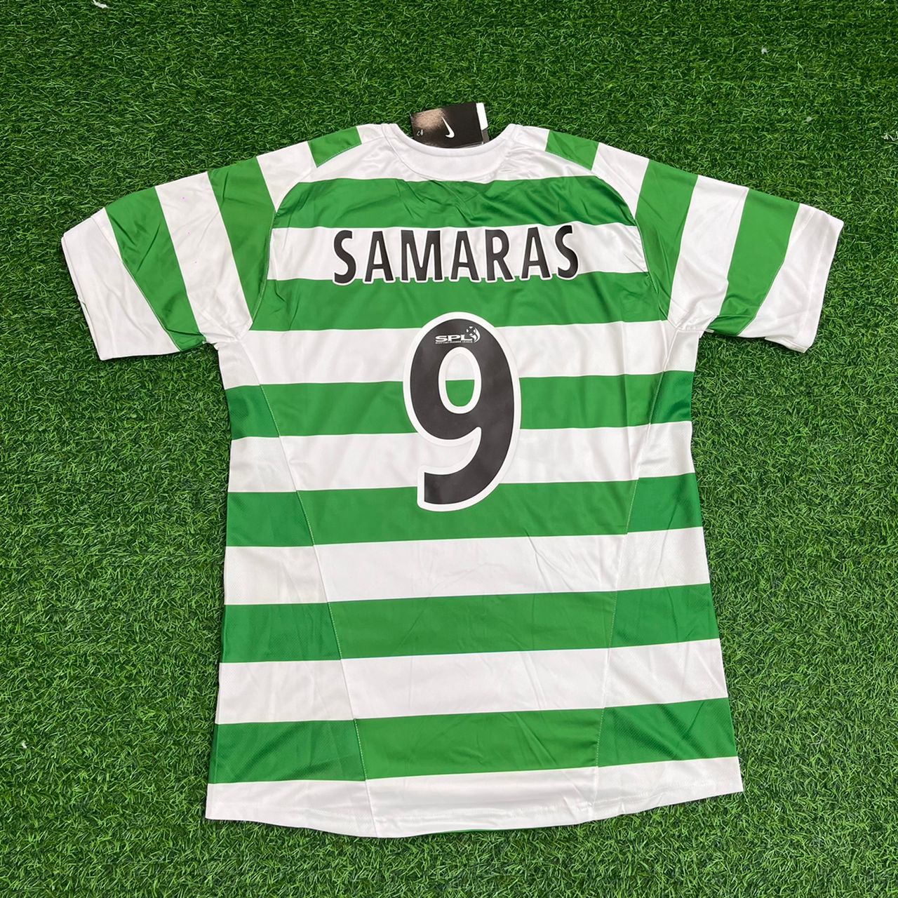 Georgios Samaras Celtic Retro Home Football Jersey