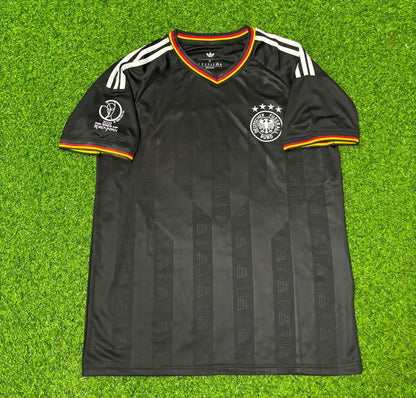 Germany World Cup 2002 Black Special Retro Football Jersey
