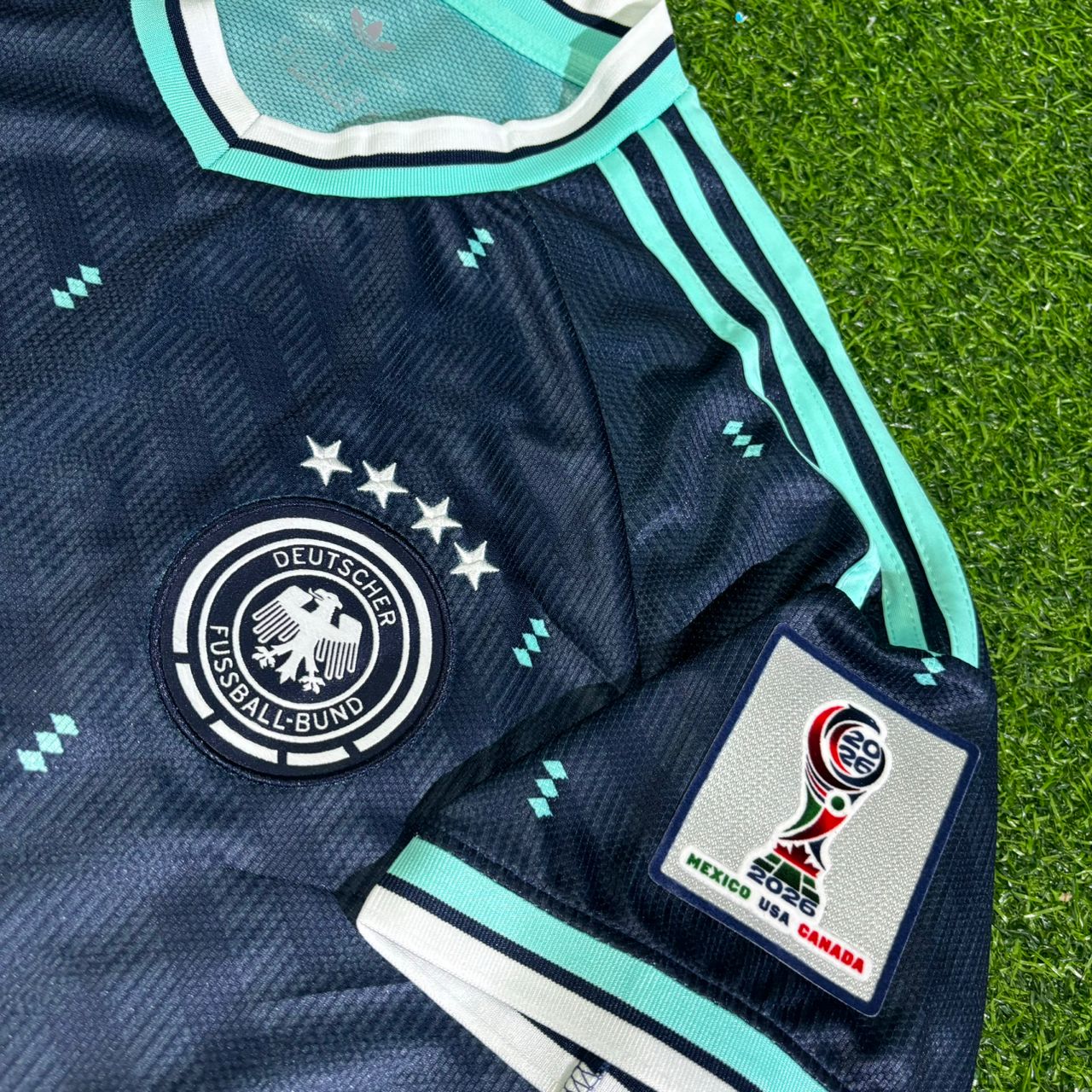 Germany World Cup 2026 Waldemar Anton Away Blue Football Jersey