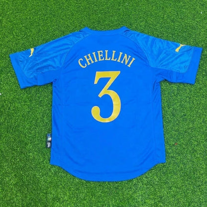 Italy Giorgio Chiellini Home Commemorative Football Jersey