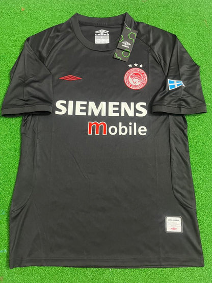 Giovanni Silva de Oliveira Olympiacos 2004/05 Black Home Retro Football Jersey Kit