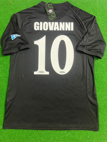Giovanni Silva de Oliveira Olympiacos 2004/05 Black Home Retro Football Jersey Kit