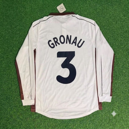 Jürgen Gronau FC St. Pauli Long Sleeve Special Home Retro Football Jersey Kit