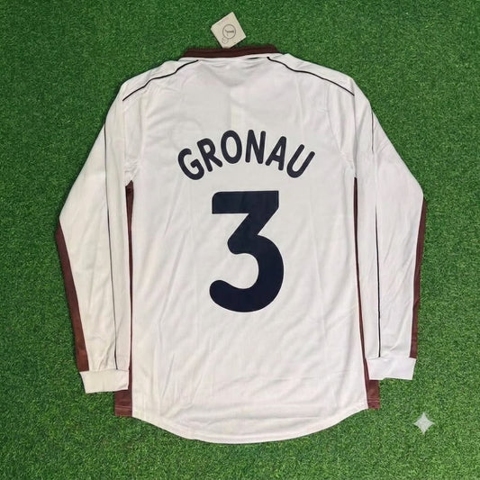 Jürgen Gronau FC St. Pauli Long Sleeve Special Home Retro Football Jersey Kit