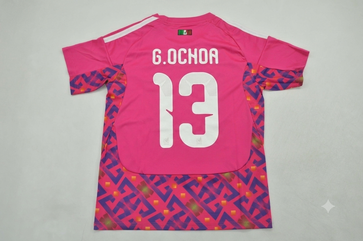 Mexico World Cup 2026 Guillermo Ochoa Goalkeeper Home White Football Jersey