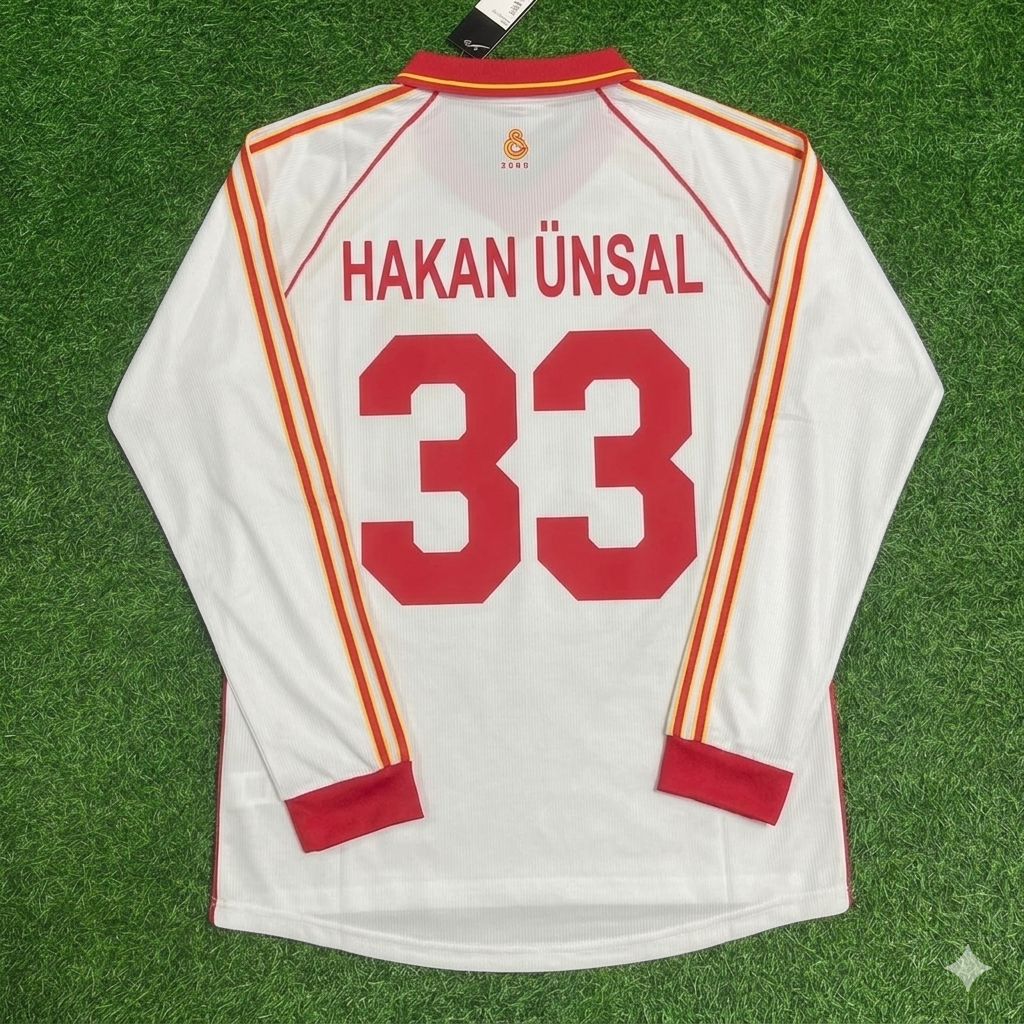 Hakan Unsal Galatasaray UEFA 2000 Final Retro Football Jersey Collection