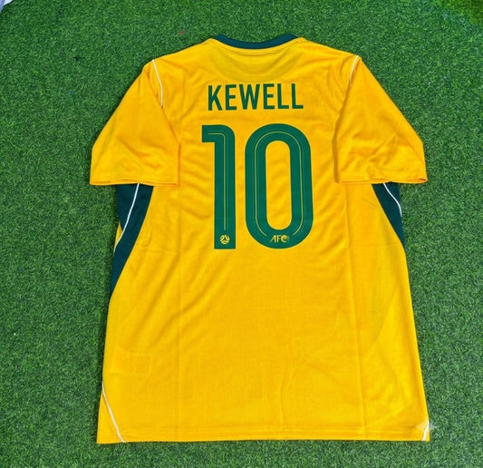 Harry Kewell Australia Retro Football Jersey