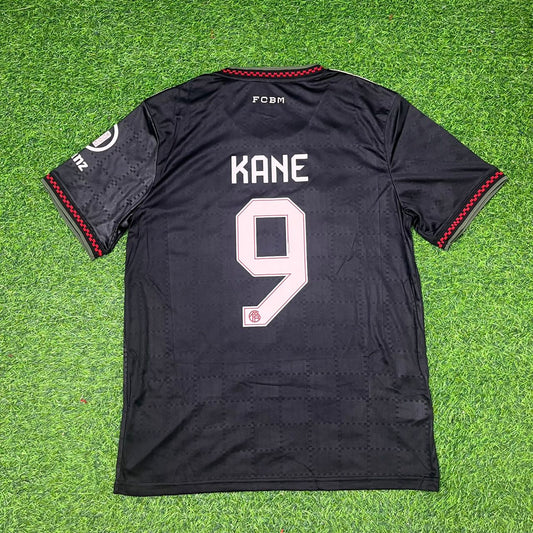 Harry Kane Bayern Munich Black Football Jersey Kit