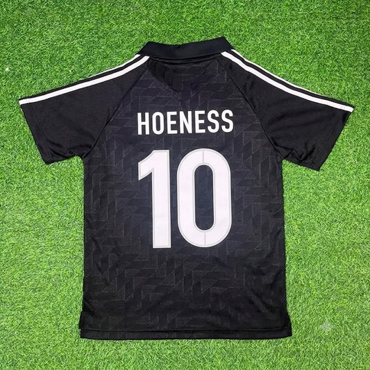 Uli Hoeness Germany Deutschland Schwarzes Retro Fußballtrikot Jersey