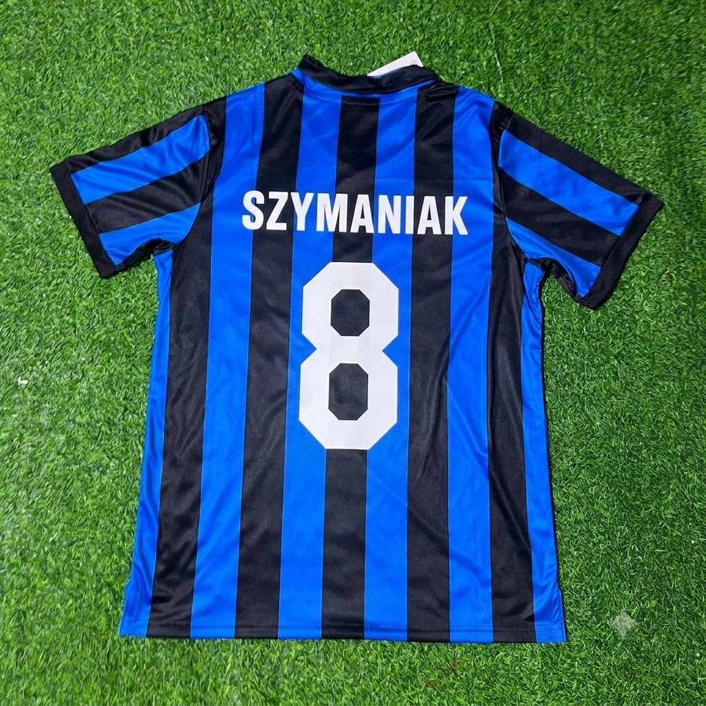 Horst Szymaniak Inter Commemorative Retro Home Football Jersey Kit Edition 2