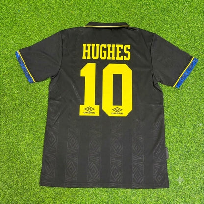 Mark Hughes Manchester United 1992 1993 Retro Retro Football Jersey Kit