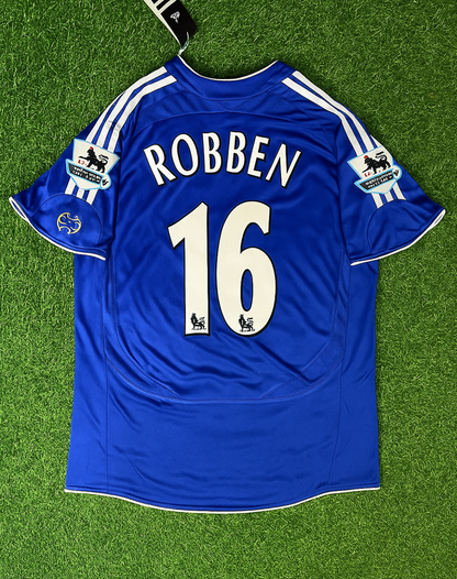 Arjen Robben Chelsea 2006 2008 Season Retro Football Jersey Kit