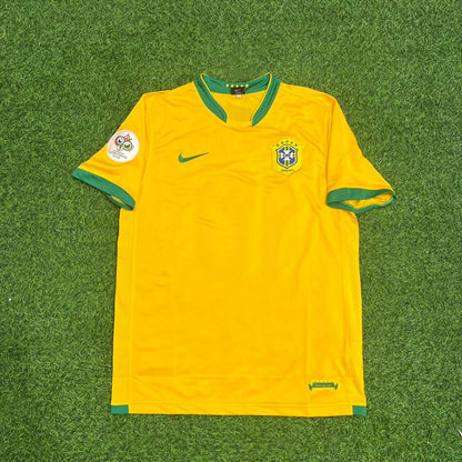 Brazil World Cup 2006 Juan #4 Football Jersey