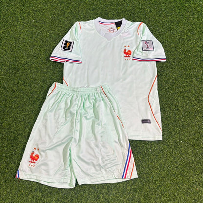 France World Cup 2026 Ousmane Dembélé #7 Kids Away Football Jersey