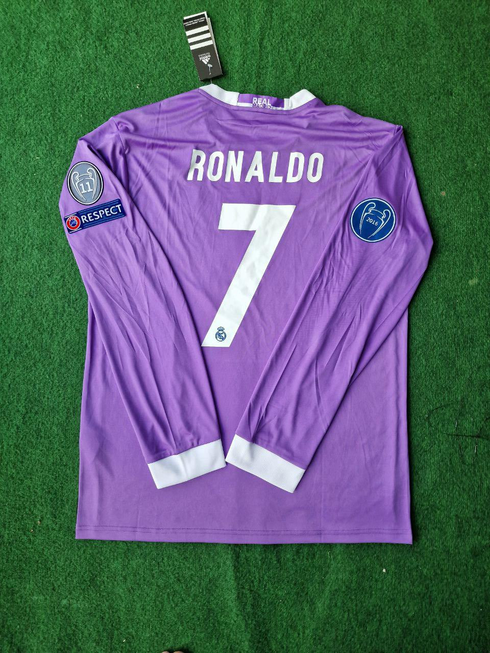 „Cristiano Ronaldo CR7 Manchester United Rotes Retro-Fußballtrikot“