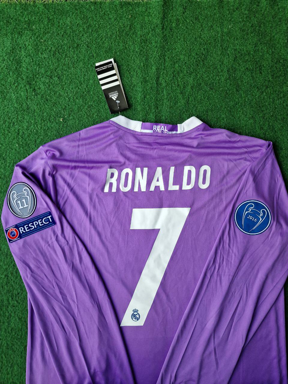 „Cristiano Ronaldo CR7 Manchester United Rotes Retro-Fußballtrikot“