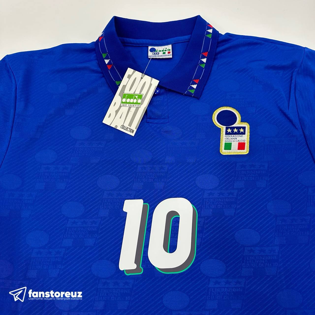 1994 World Cup Roberto Baggio Italy Retro Jersey Maillot Trikot Maglia