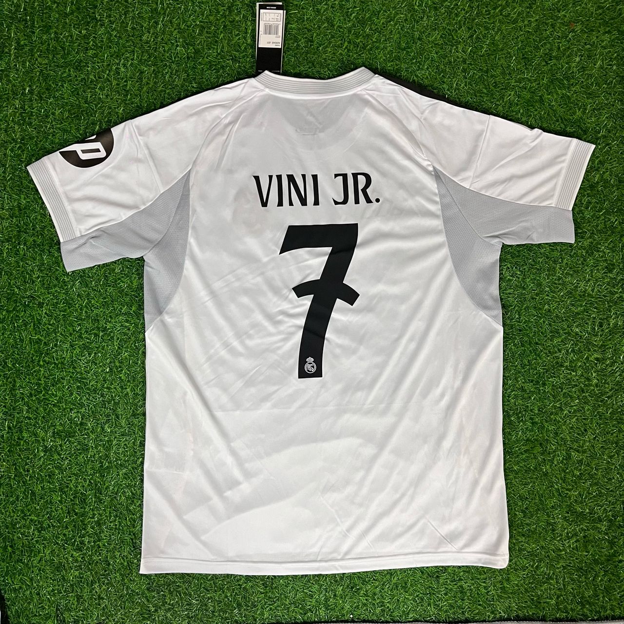 Real Vinicius Jr Madrid 2025 Short Sleeve Jersey Soccer Kit