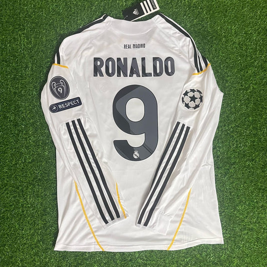CR7 Cristiano Ronaldo Real Madrid 2009 Number 9 Jersey Soccer Kit