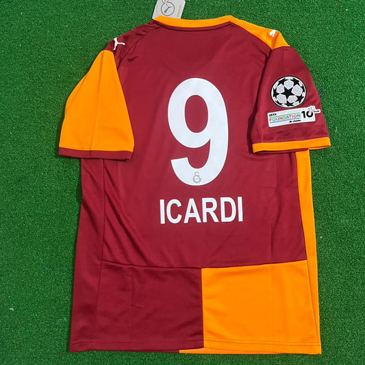Mauro Icardi Galatasaray 2026 5 Stars Kit Football Jersey Forma