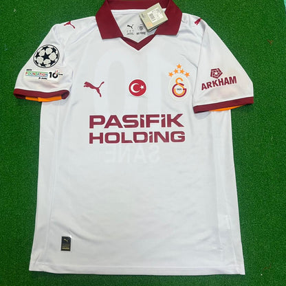 Leroy Sane #10 Galatasaray 2026 White 5 Stars Kit Football Jersey Forma