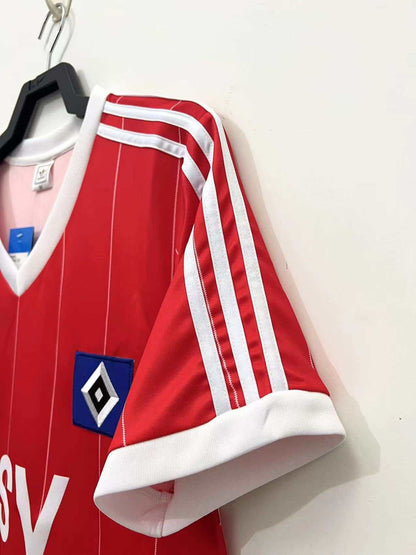 Franz Beckenbauer Hamburger SV HSV Rotes Heimtrikot Retro Fußballtrikot Jersey
