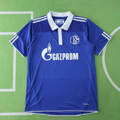 Schalke 04 Retro Heimtrikot 10-11 Rot Fußball