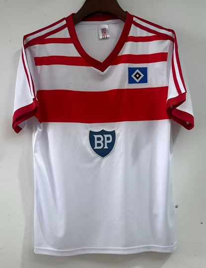 Hamburger SV Retro Heimtrikot 1983 Weiß Fußball