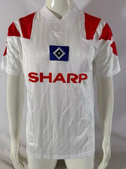 HSV 1992/93 Rotes Heimtrikot Fußball Hamburger SV Retro