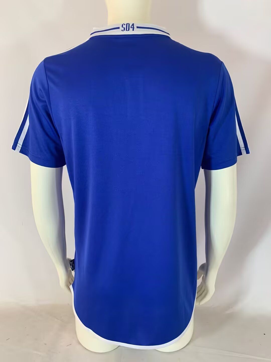 Schalke 04 Retro Heimtrikot 2000/02 Retro Blau Fußball