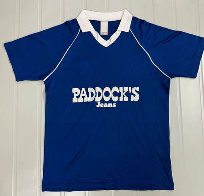 FC Schalke 04 1984/85 Blaues Heimtrikot retro Fußball