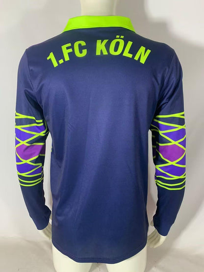 Köln Retro Torwarttrikot 91-92 Langarm Fußball