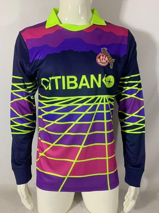Köln Retro Torwarttrikot 91-92 Langarm Fußball