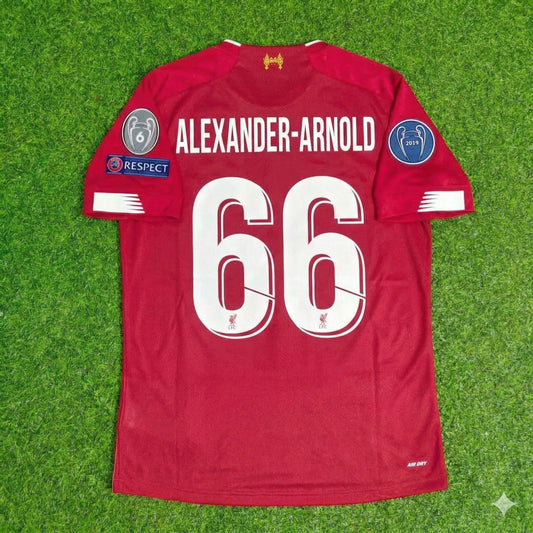 Trent Alexander-Arnold Liverpool 2019 20 Retro Football Jersey Kit