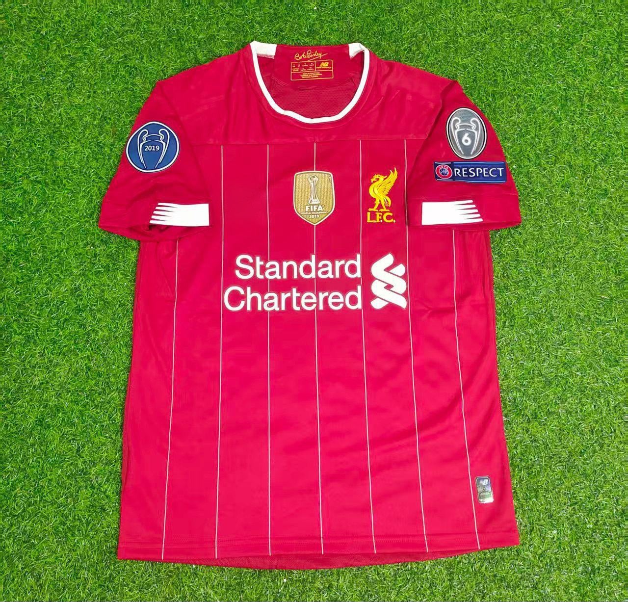 Liverpool FC 2019 20 Retro Football Jersey Kit
