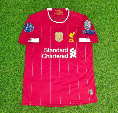 Liverpool FC 2019 20 Retro Football Jersey Kit