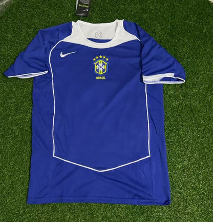 Maicon Brazil 2004 Blue Retro Football Jersey Collection