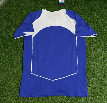 Brazil 2004 Blue Retro Football Jersey Collection
