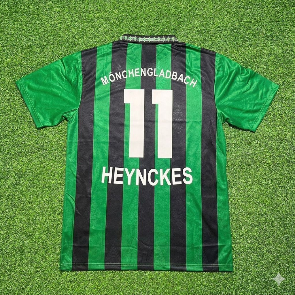 Jupp Heynckes #11 Borussia Mönchengladbach Retro Football Jersey