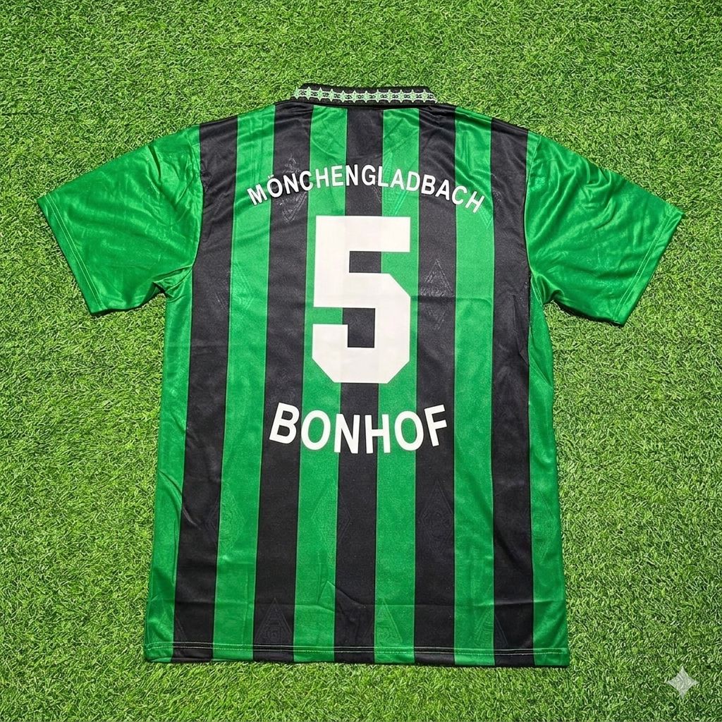 Rainer Bonhof #5 Borussia Mönchengladbach Retro Football Jersey